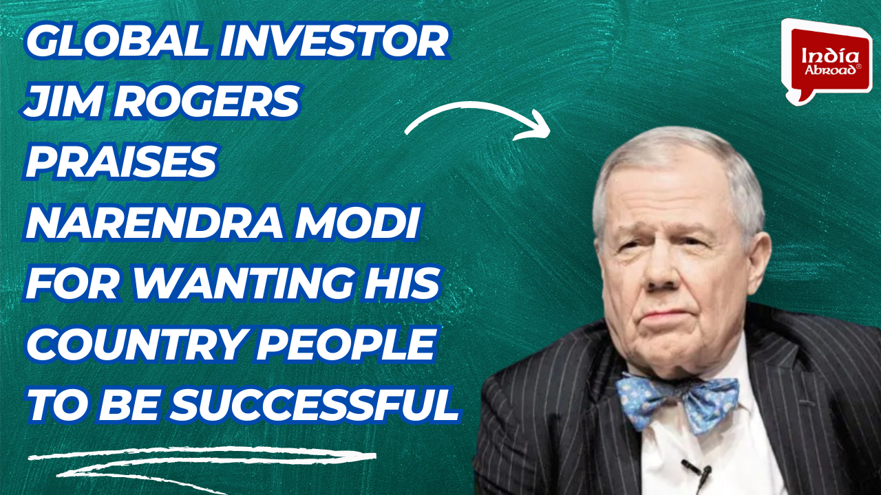 Global investor Jim Rogers praises Narendra Modi for wanting his country people to be successful